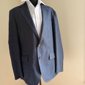 J.Crew Ludlow Suit 42S 32x30 Blue Wool Moon Fabric England Tailored Fit Mens